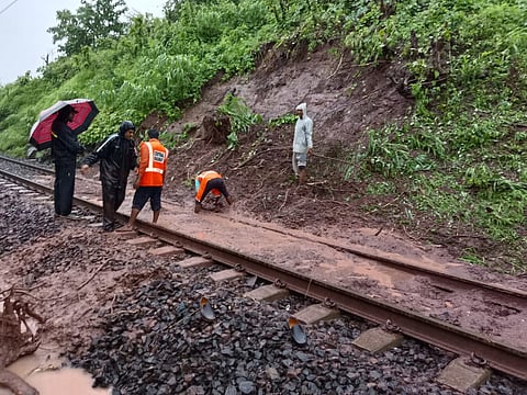 Rail way line