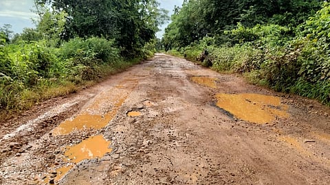 Road Condition At Savali District