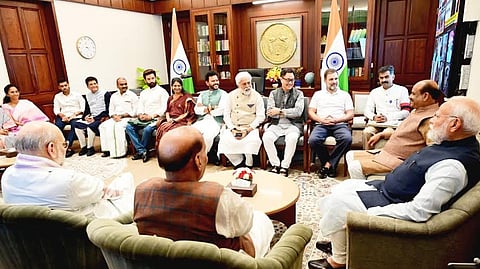 Parliament proceedings halted
