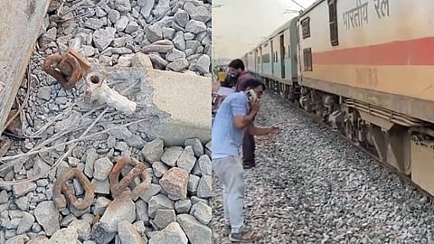 Sabarmati Express Derail