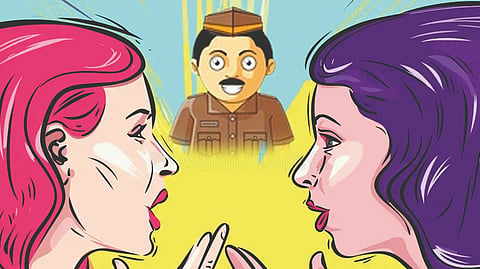 Immoral relation Of Police