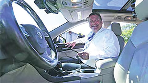 Driverless car developed