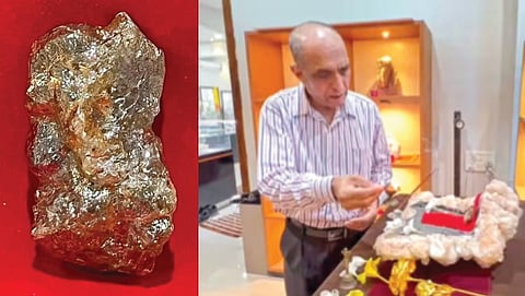 Ganapati Bappa appeared in a diamond worth 600 crores