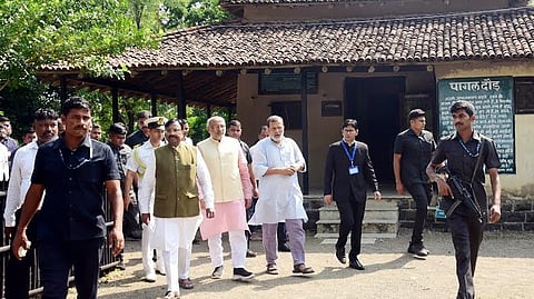 Governor CP Radhakrishnan Sevagram visit