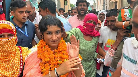 Vinesh Phogat victory in Haryana assembly election