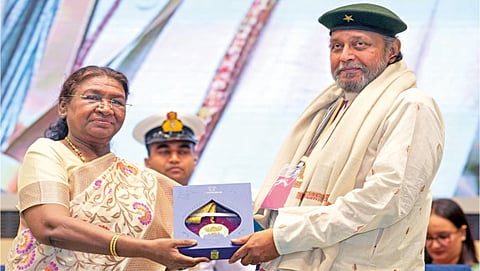 Mithun Chakraborty Receives The Dadasaheb Phalke Award