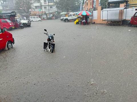 heavy rainfall