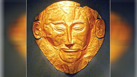 mystery of the golden mask of three thousand years ago