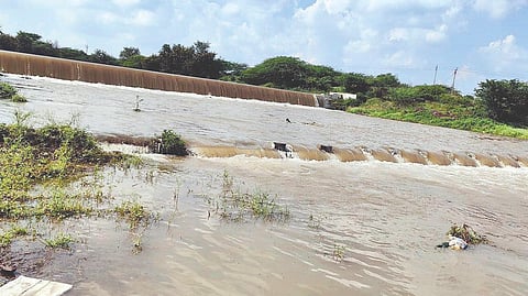 Flood In Manganga River