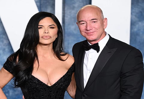 Jeff Bezos and Lauren Sanchez