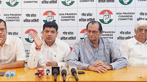 Goa Congress , cash for job scam