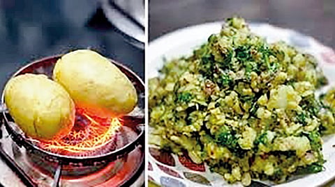 Batata Bharit Recipe