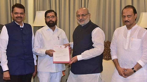Eknath Shinde resigns