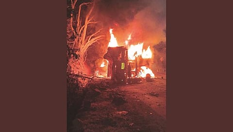 fuel tanker explosion