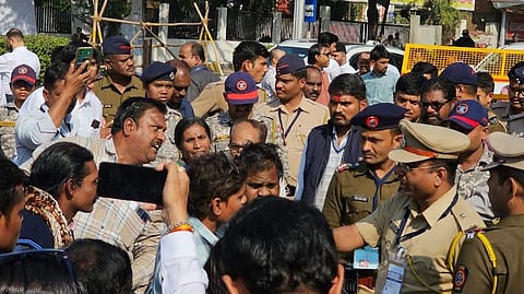 Nagpur Vidhan Bhavan protest