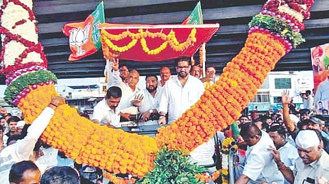 Shivendra Raje Bhosale Welcome In Satara |