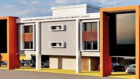 first Anna Bhau Sathe Memorial Hall in the state is in Kolhapur