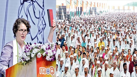 Congress's Jai Bapu, Jai Bhim, Jai Samvidhan program