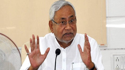जदयूचे नेते आणि बिहारचे मुख्यमंत्री नितीशकुमार.