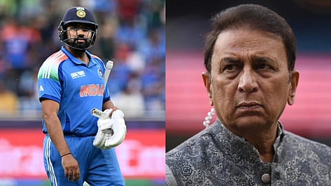 Rohit Sharma Sunil Gavaskar