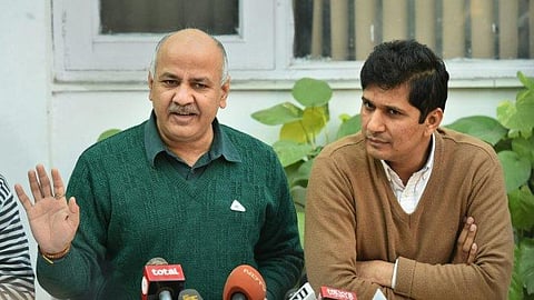 Aap news Delhi