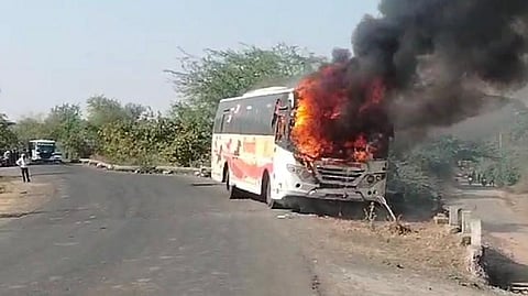 Amaravati Bus Fire