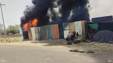 Dharashiv Fire