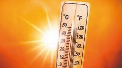 सोलापूरचे तापमान 43.4 अंशांवर