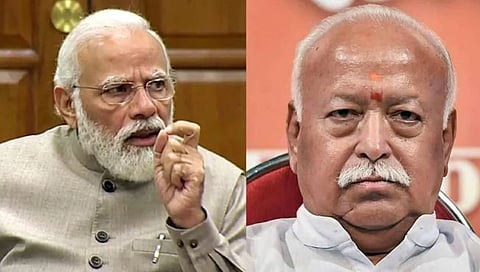 Mohan Bhagwat meets PM Modi