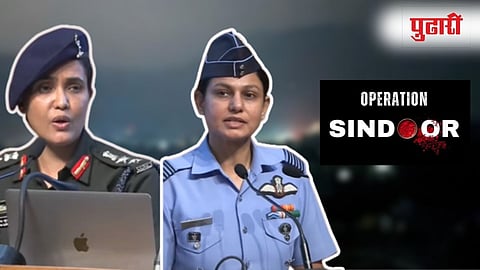 Image Of Colonel Sophia Qureshi And Wing Commander Vyomika Singh