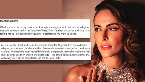 image of actress Mandana Karimi