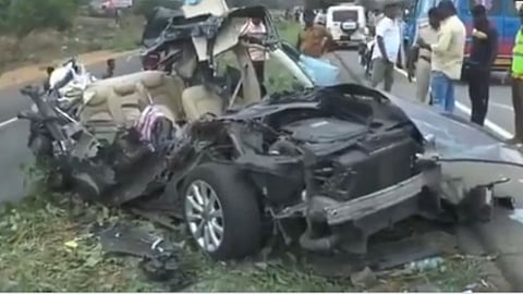 car crash near Byadgi