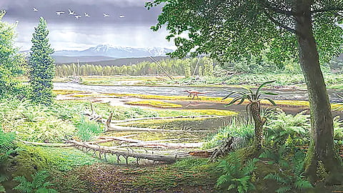 Polar dinosaurs