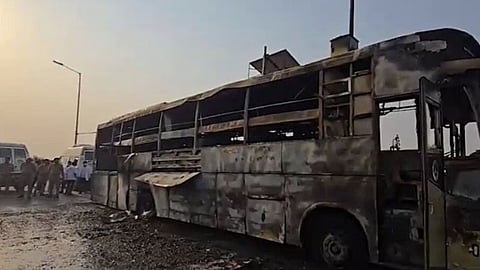 Lucknow bus fire