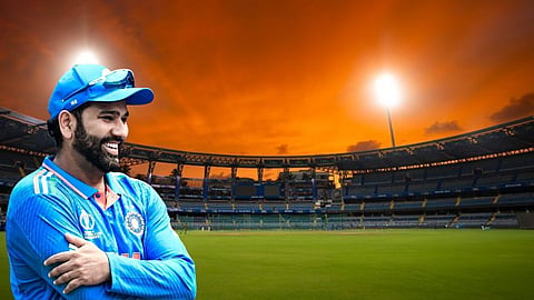 rohit sharma stand inauguration at wankhede stadium
