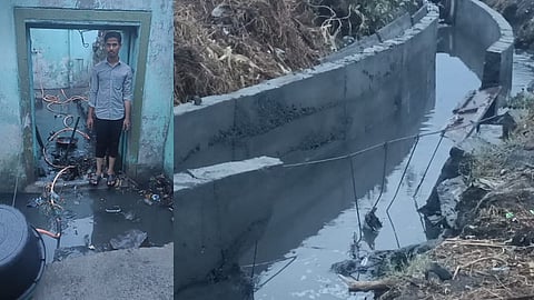 Chakur rainfall damages