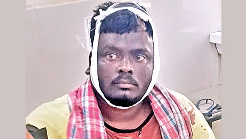 Fight during mediation due to husband-wife dispute