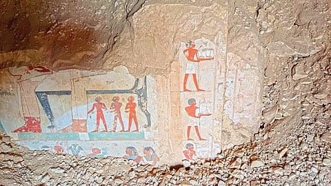 Discovery of a royal tomb of King Midas' relative