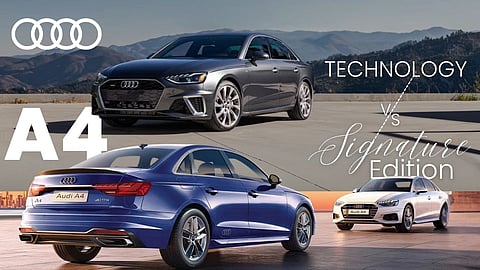 Audi A4 Signature Edition launched at Rs 57.11 lakh