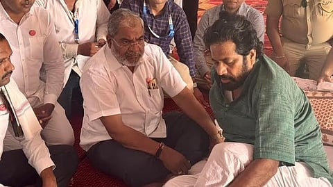 Raju Shetti meet Bacchu Kadu
