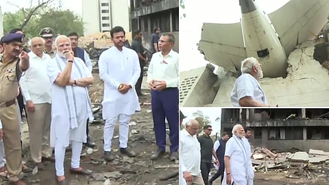 Ahmedabad plane crash-PM Modi Ahmedabad visit