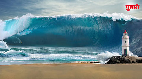 tsunami wave