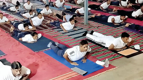 Sindhudurg Yoga Day News