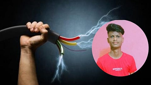 Electric shock incident