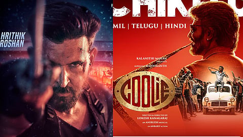 image of Hritik Roshan and Rajinikanth