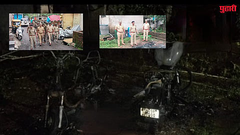 Ratnagiri Bikes set on Fire