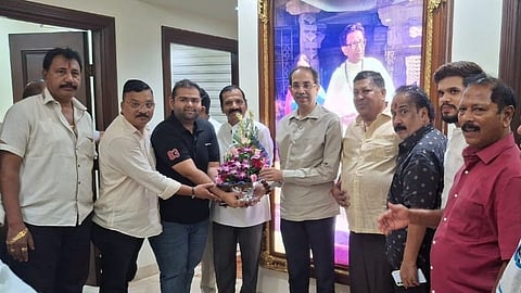 Ramdas Kadam Brother meets Uddhav Thackeray