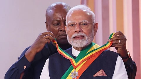 PM Modi Ghana Vist