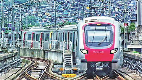 Versova - Andheri Metro Train