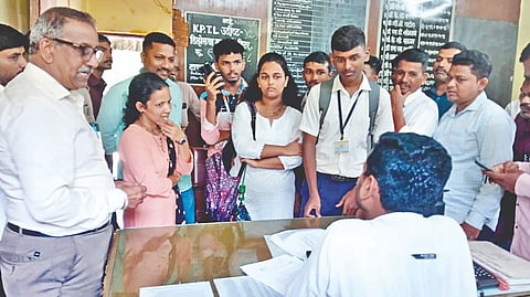 MSRTC Delay Protest